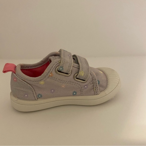 Cat and jack Toddler Parker Daisy Print Sneakers size 5 - Picture 5 of 9